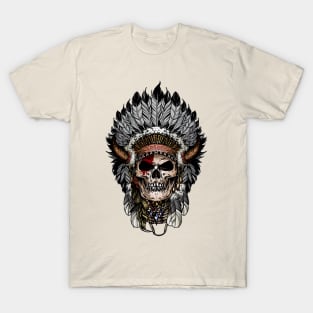 Indian skull T-Shirt